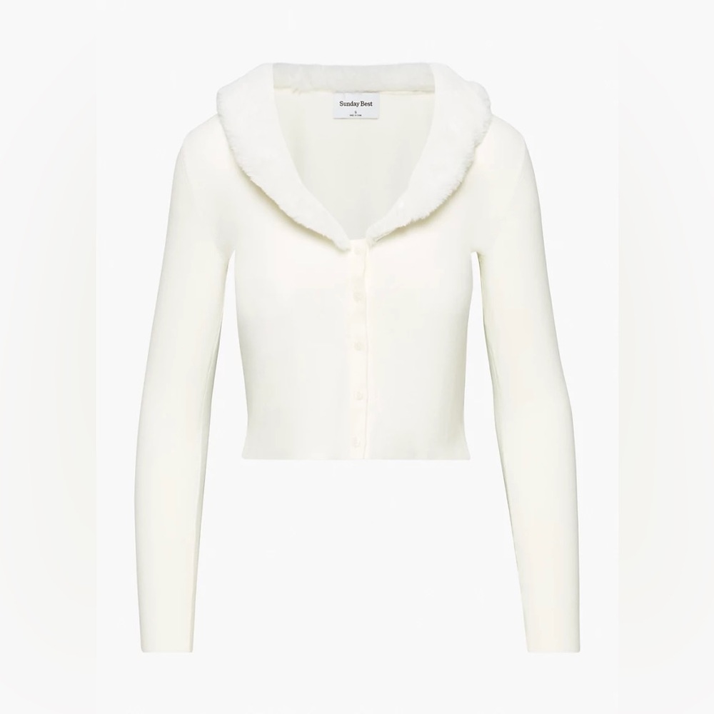 Sunday Best Ever Cardigan in Light Birch